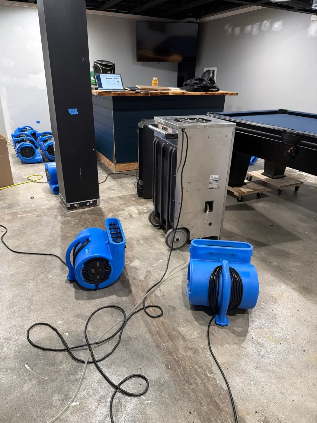 Documented commercial restoration in Long Branch, IN