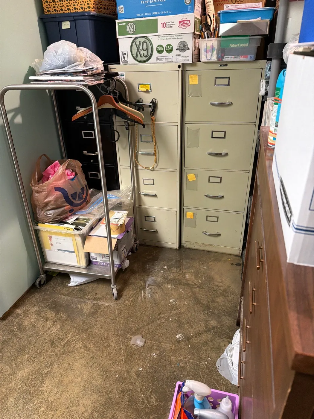 Large-scale water extraction in Long Branch business space