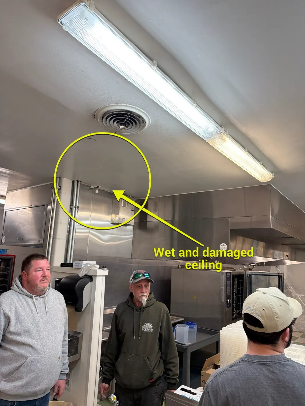 After-hours dry-out at Long Branch commercial property
